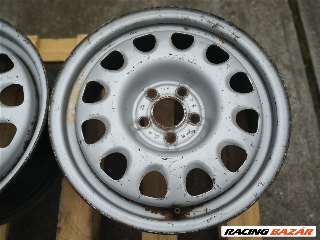  Volkswagen 15-ös acélfelnik 5x100-as  8. kép