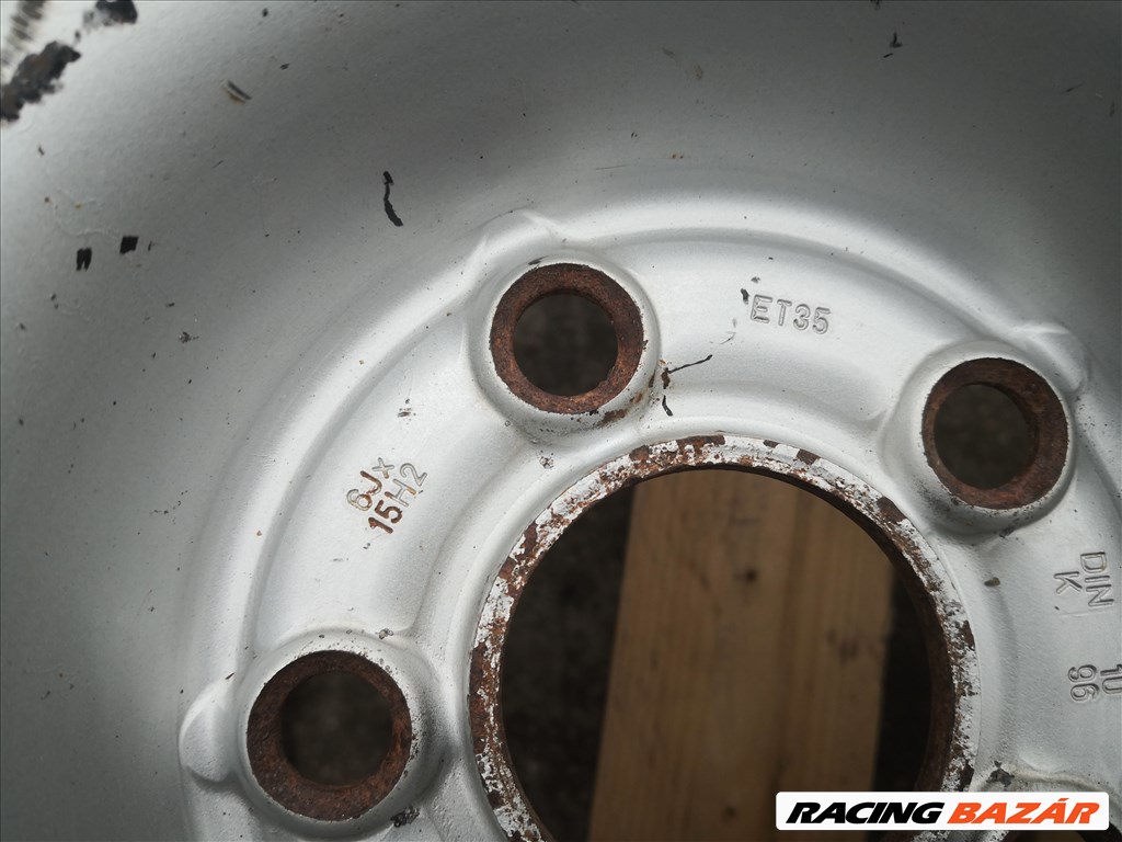  Volkswagen 15-ös acélfelnik 5x100-as  2. kép