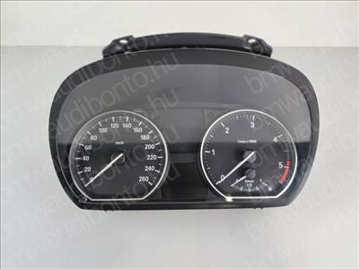 BMW 1 (E81)  120 d Kilóméteróra (műszerfal egység) (9187048, 62109187048, 62109220951, 62109187332, 62109242334, 62109283803, 62109166823, 62109141477)