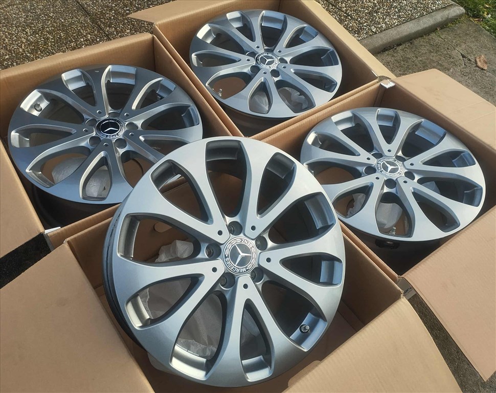 5x112 18 Mercedes gyári alufelni r18 " TPMS 4. kép