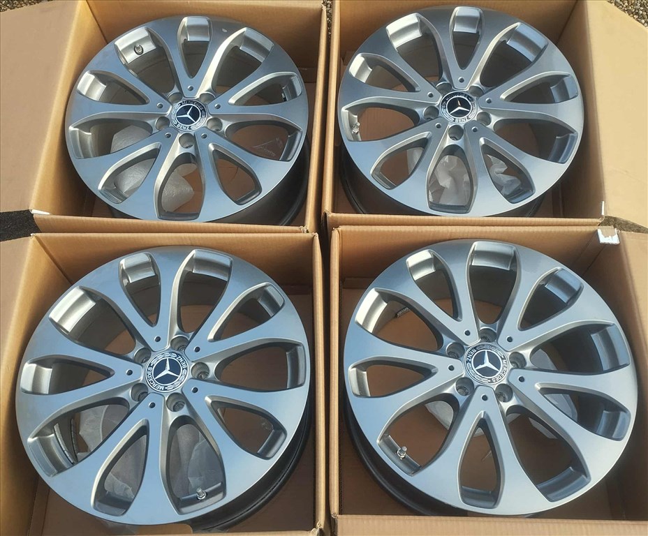 5x112 18 Mercedes gyári alufelni r18 " TPMS 2. kép