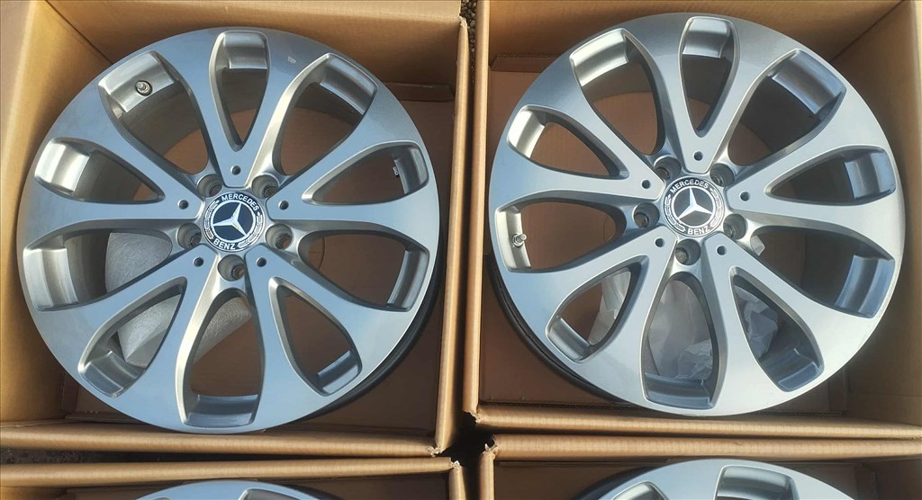 5x112 18 Mercedes gyári alufelni r18 " TPMS 6. kép