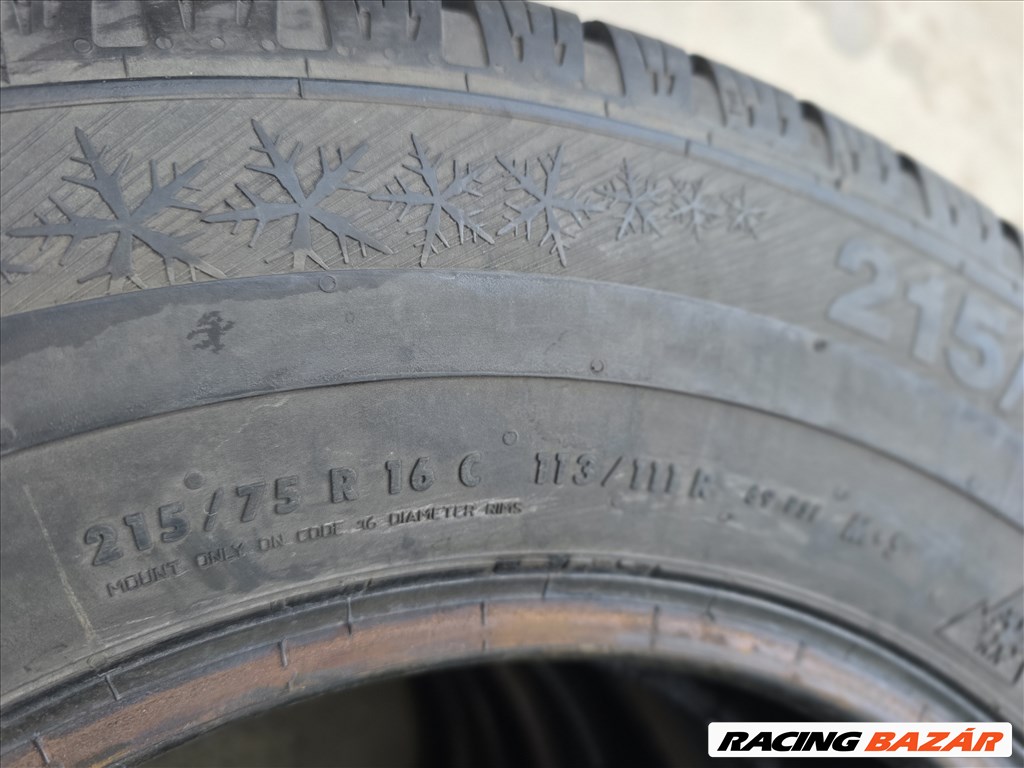 215/75R16C Barum téli garnitúra teljesen újszerű állapotban eladó! 7. kép