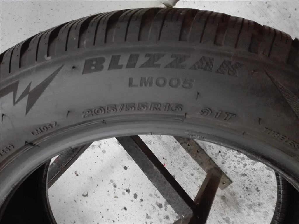 205/55R16 ÚJ Bridgestone téli gumi garnitúra 205/55 r16 7. kép