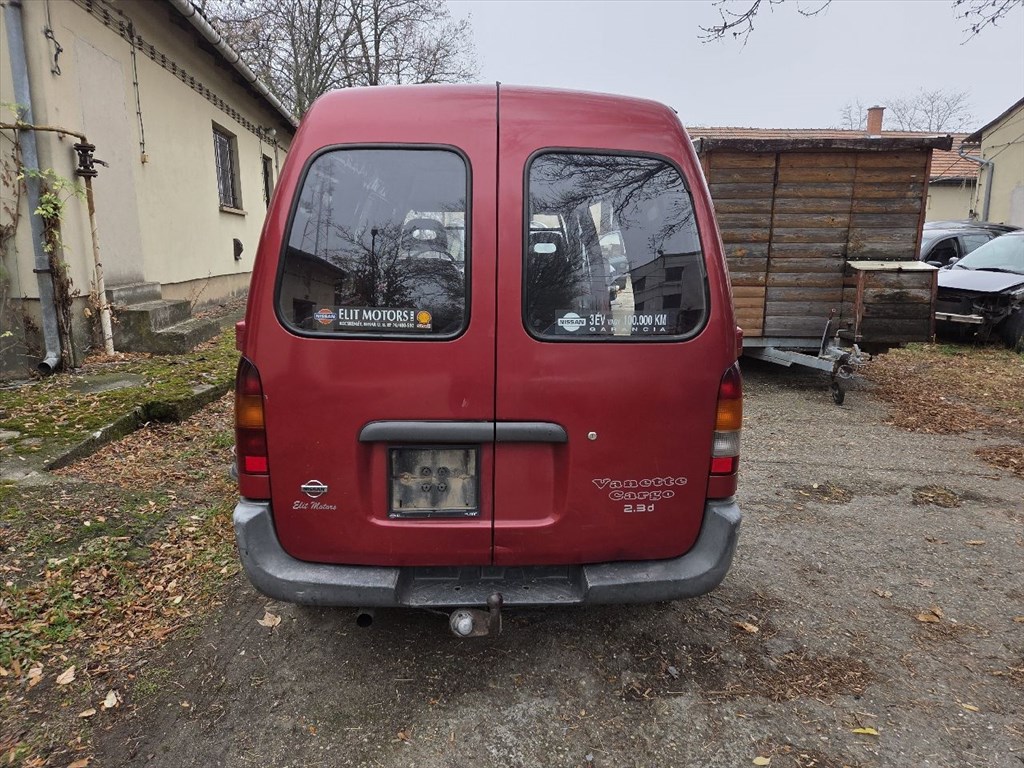 Nissan Vanette III CSOMAGTÉR ajtó  1. kép