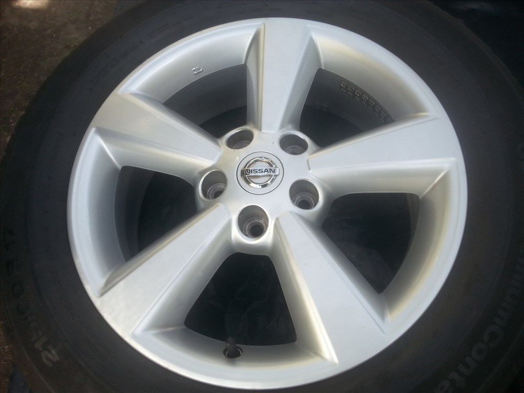  5x114.3 lyukosztású17" újszerű gyári Nissan Qashqai alufelni 2. kép