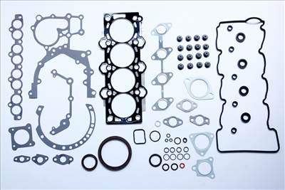 HK12436) ÚJ KOMPLETT MOTOR TÖMÍTÉS GARNITÚRA SZETT, 2 ÉKES - Kia Ceed 06-10, Carens 02-06 - 1,6 dízel - KSR8210270, 2091027B00 Made in Korea