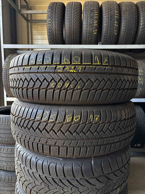 205/60 r17 Continental 7,5mm téligumi 2db eladó 205/60r17  3. kép