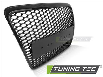 AUDI A6 C6 04-11 fényes fekete  Tuning-Tec Hűtőrács