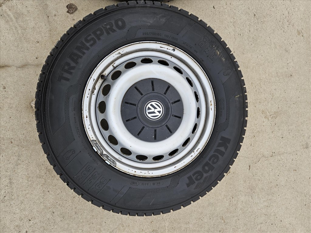  5x120 lyukosztású 6,5J 16" használt Volkswagen lemezfelni 2. kép