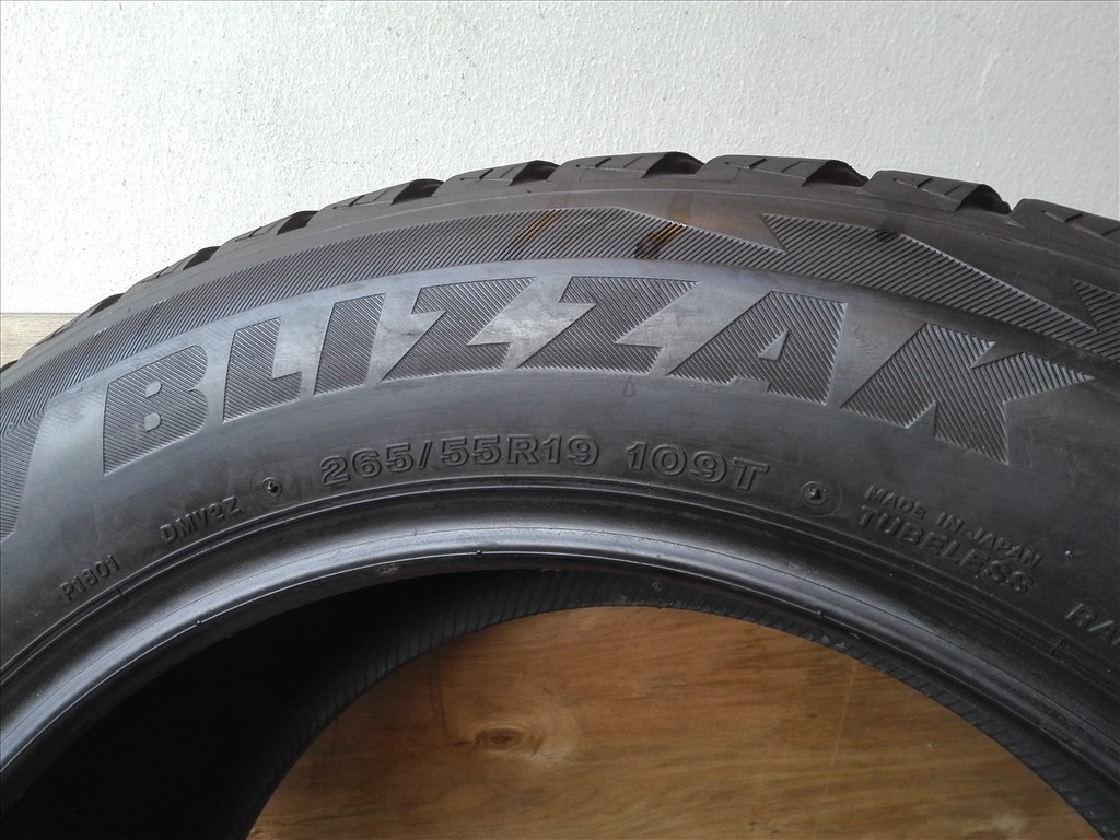 265/55R19 ÚJ Bridgestone téli gumi garnitúra 265/55 r19 9. kép