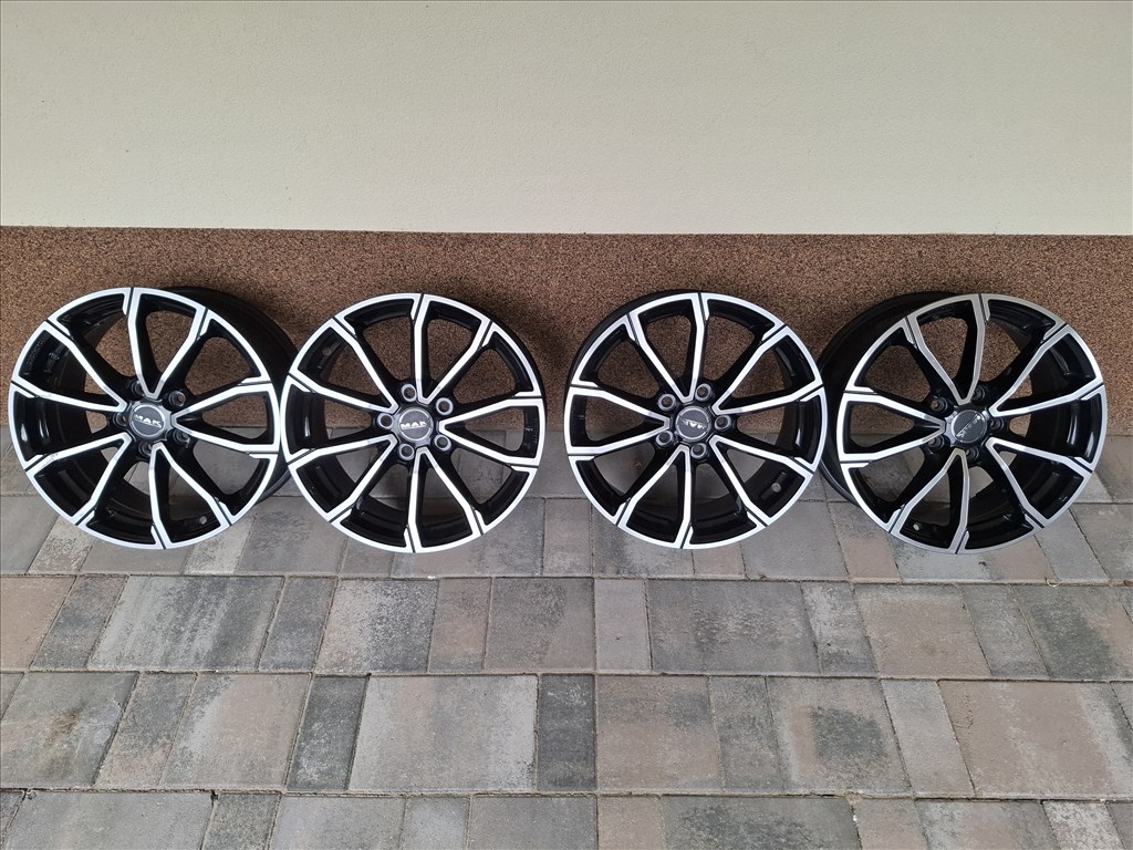  5x114.3 lyukosztású 7j 17" újszerű Mak davinci alufelni 3. kép