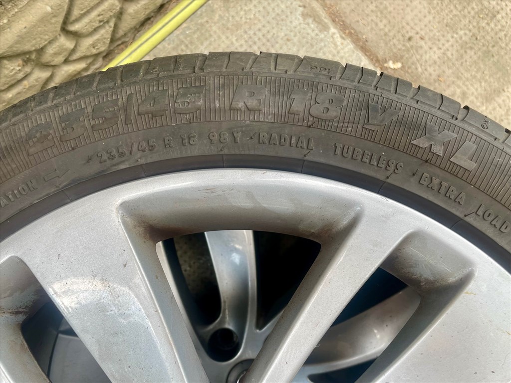  5x115 lyukosztású 8J 18" használt (gyári felni, RONAL) Alufelni / Opel Astra J 16. kép