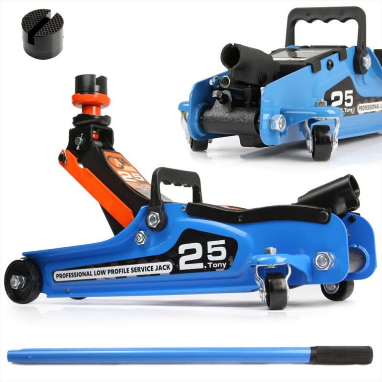 Alacsony profilú hidraulikus krokodil emelő 2,5T 80-365mm 1. kép