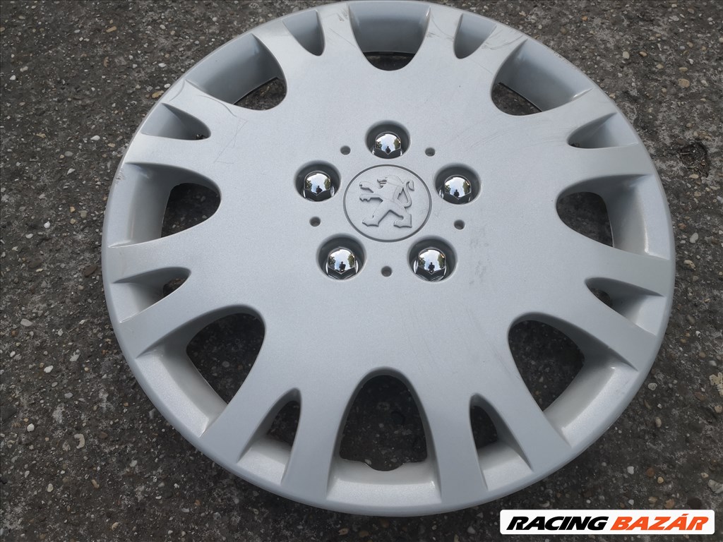 Peugeot 15-ös gyári dísztárcsa 2db 1. kép