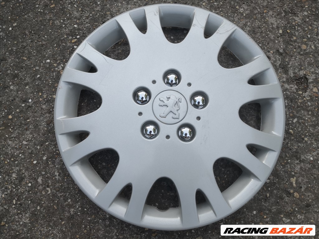 Peugeot 15-ös gyári dísztárcsa 2db 3. kép