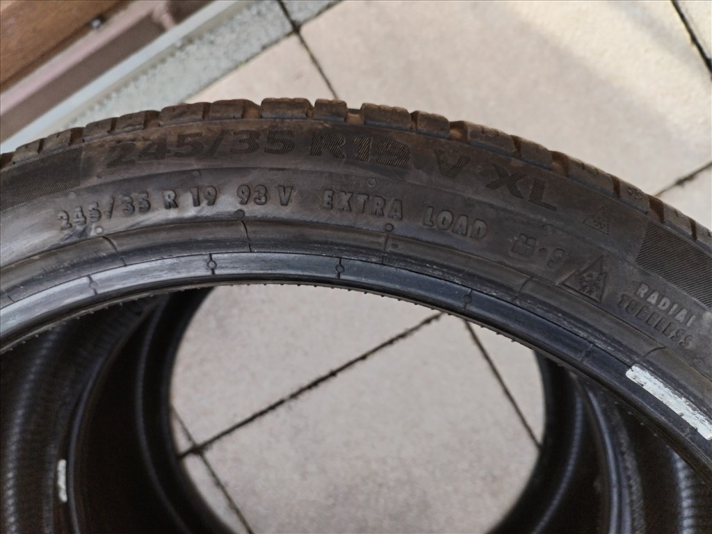  245/3519" újszerű Continental téli gumi 2 db 2021.36.hét 3. kép