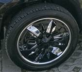  6x139.7 lyukosztású 22" használt egyéb felni, rajta 285/45 használt Yokohama nyári gumi 