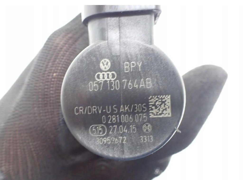 Volkswagen Polo V 1.4 TDI railcső, nyomásszabályzó szelep 057130764ab 057130764AB 2. kép