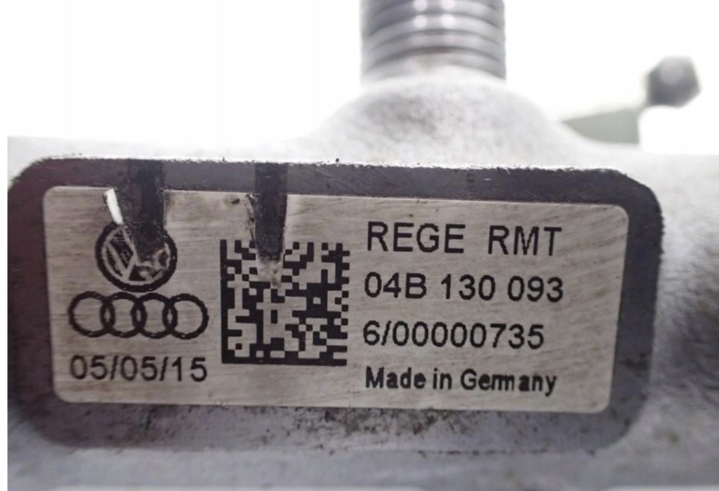 Volkswagen Polo V 1.4 TDI railcső, nyomásszabályzó szelep 057130764ab 057130764AB 3. kép