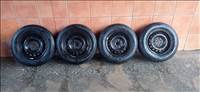 FIAT PANDA 13" LEMEZFELNI 4X98 TÉLI 155/80R13 GUMIVAL OLCSÒN!!!