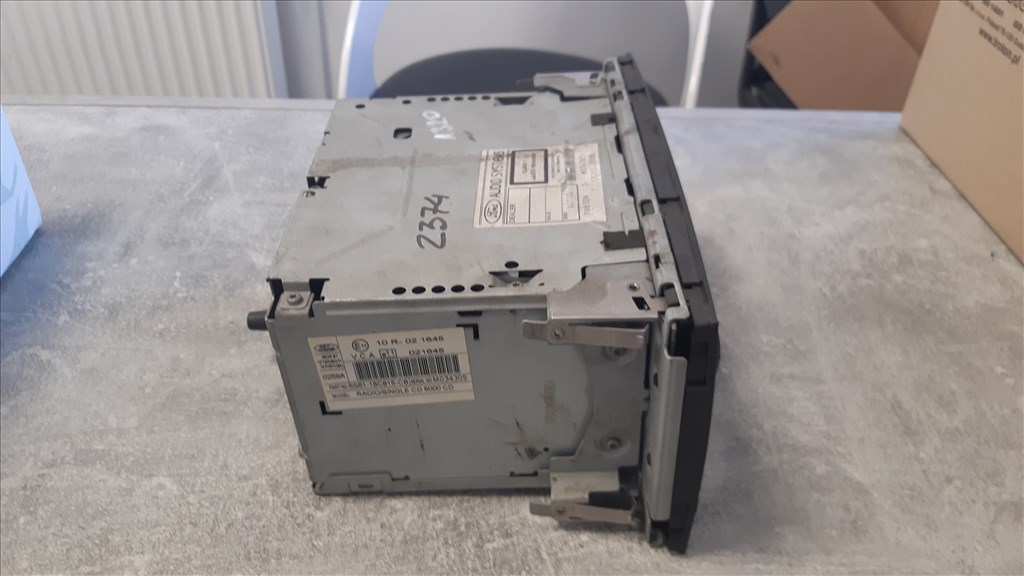 Ford Focus Mk2 / Fiesta Mk6 / C-Max Mk1 6000 CD fejegység CD rádió  fdb3onm034305 6s6118c815af 7. kép