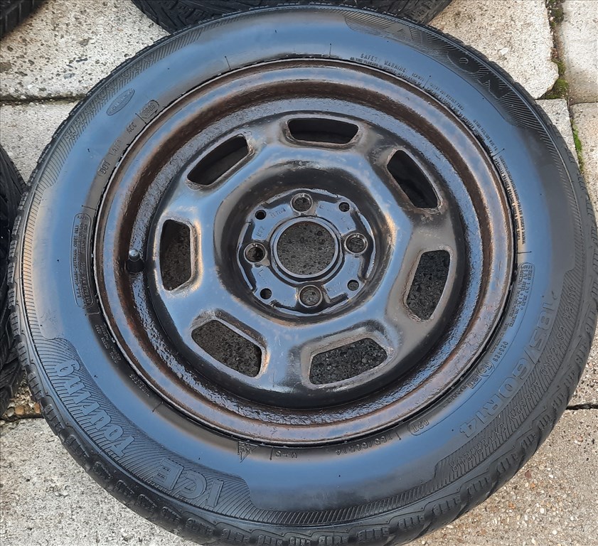 4x100 Gyári Vw Lemezfelni 14" Polo. Golf 3. kép