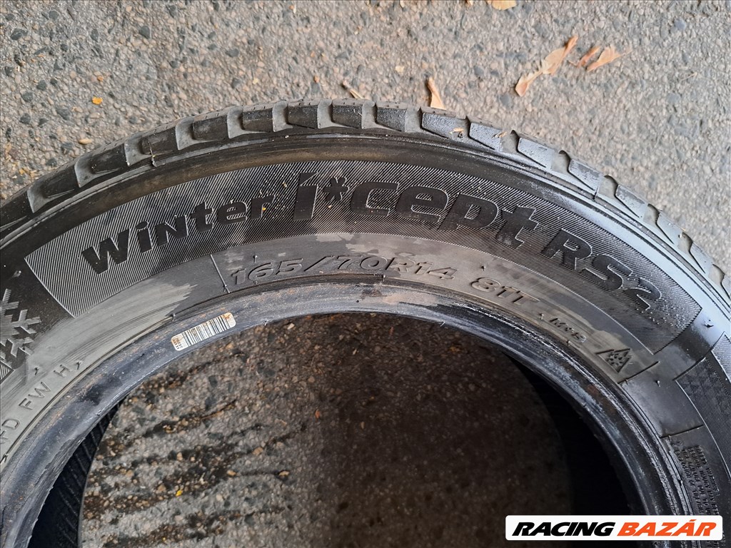 2db 165/70 R14 Hankook Winter i*cept RS2 Téli gumi eladó!  ára 7500Ft/db  3. kép
