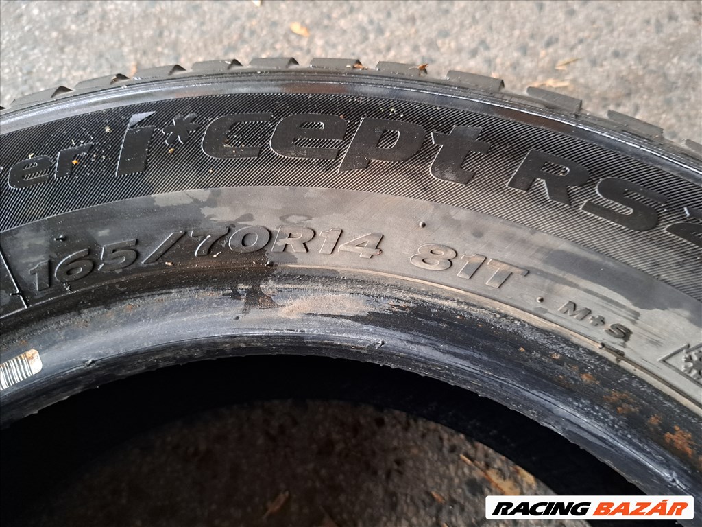 2db 165/70 R14 Hankook Winter i*cept RS2 Téli gumi eladó!  ára 7500Ft/db  4. kép