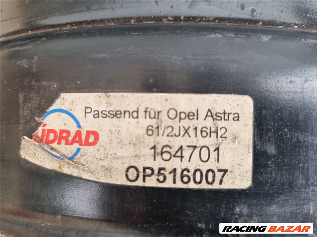 16-os Opel 5X110 lemez felni garnitúra eladó! 2. kép