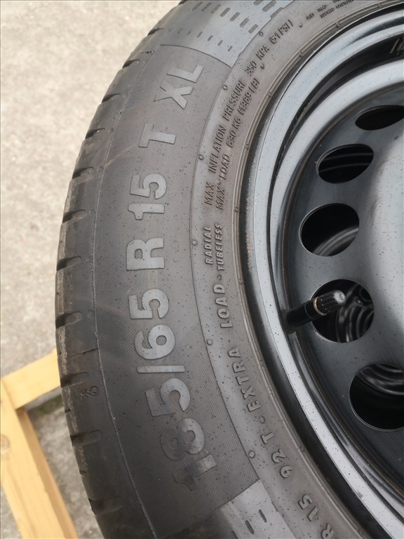 Renault 15-ös gyári acélkerék 4x100-as 3. kép