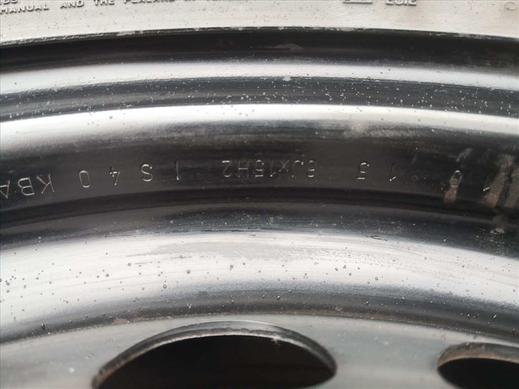 Renault 15-ös gyári acélkerék 4x100-as 2. kép