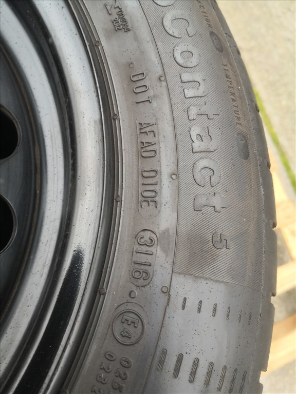 Renault 15-ös gyári acélkerék 4x100-as 8. kép