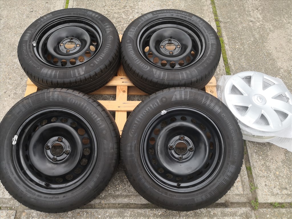 Renault 15-ös gyári acélkerék 4x100-as 1. kép