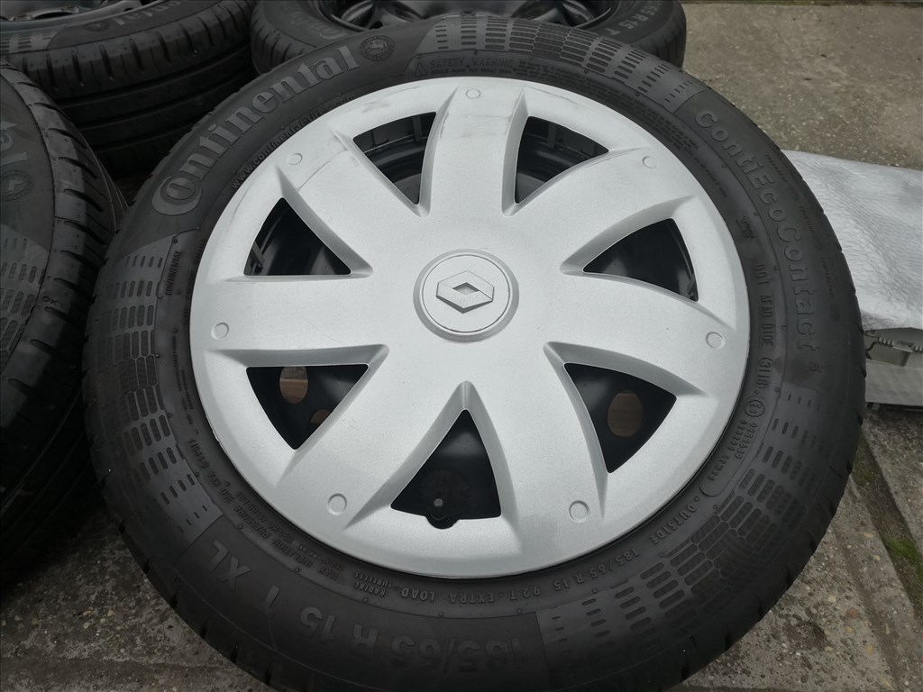 Renault 15-ös gyári acélkerék 4x100-as 7. kép