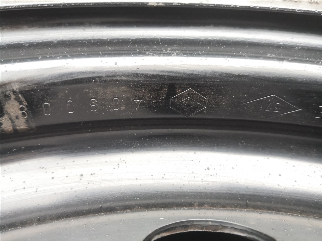 Renault 15-ös gyári acélkerék 4x100-as 5. kép