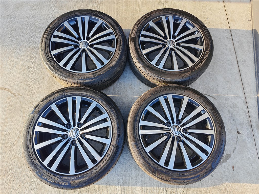 17" 5x112 VW "Minneapolis" Passat B7 exclusive gyári alufelni szett!  2. kép
