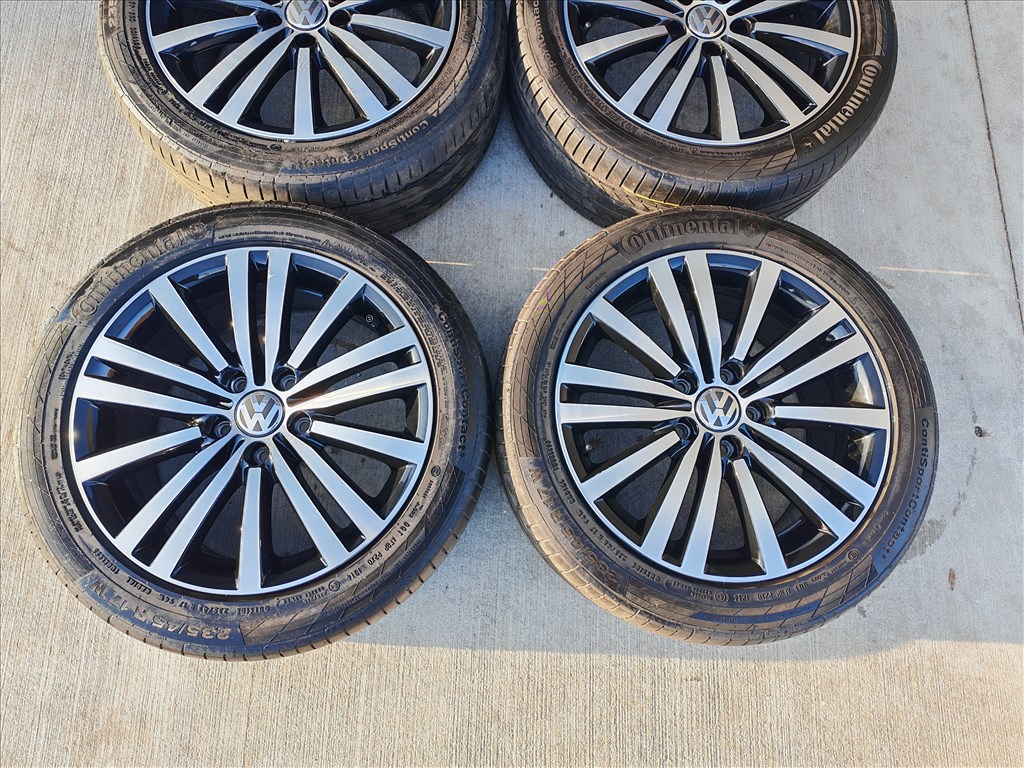 17" 5x112 VW "Minneapolis" Passat B7 exclusive gyári alufelni szett!  4. kép