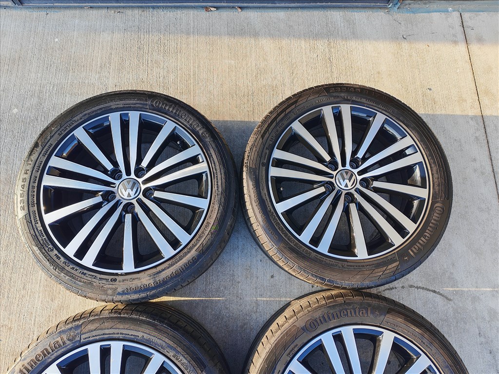 17" 5x112 VW "Minneapolis" Passat B7 exclusive gyári alufelni szett!  3. kép