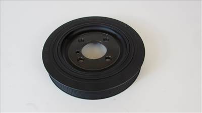 HK11401) ÚJ FŐTENGELY ÉKSZÍJTÁRCSA - Kia Carens 02-12, Cerato 04-06, Ceed 06-12, Magentis 05-10, Sportage 04-10 / Hyundai Elantra 00-06, i30 07-12, Santa Fe 00-10, Sonata 04-11, Tucson 04-06, Trajet 00-06 - 2312427300 / 2312427400 / 2312427100 / 2312427000 - Made in Korea