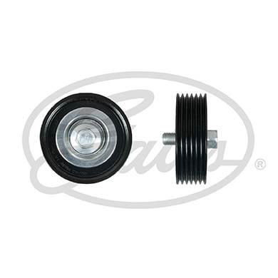 GATES T36743 - hosszbordásszíj vezetőgörgő NISSAN RENAULT