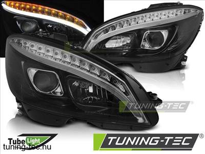 Mercedes C-osztály W204 MERCEDES W204 07-10 BLACK TUBE LIGHT H7 Tuning-Tec