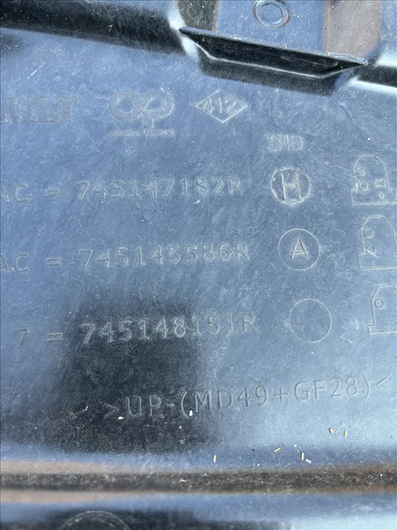 Renault Espace V Espace V csomagtér fenéktálca  745147182r 2. kép