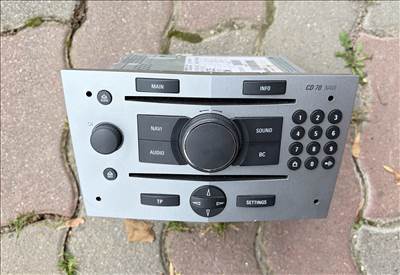 Opel Astra H, Opel Zafira B Cd70 Navi fejegység 