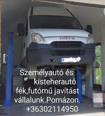Kisteherautó szerelés és karosszéria javítás, Pomázon 