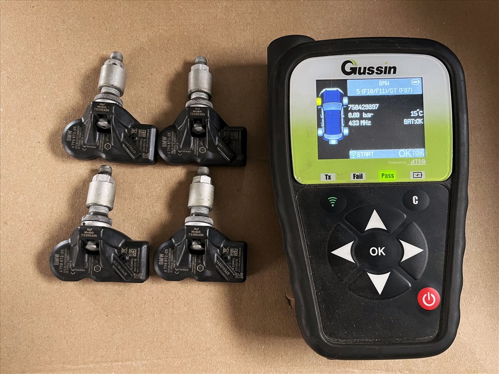 BMW F G széria TPMS keréknyomás szenzor 3 5 X5 2. kép