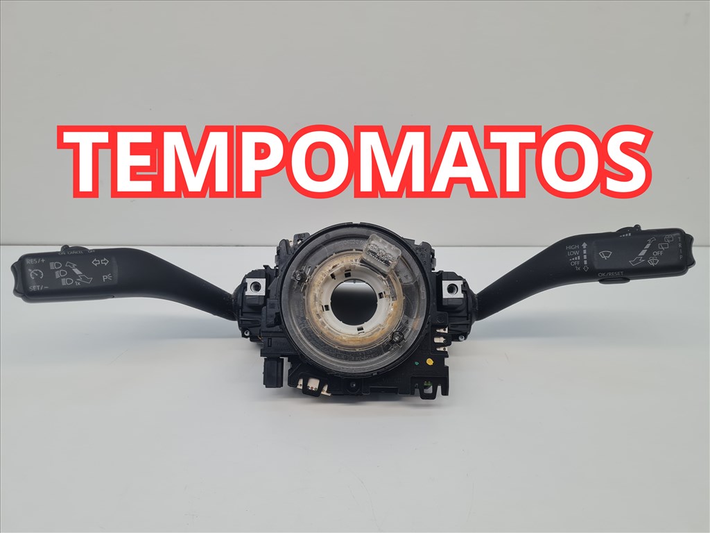 Volkswagen Golf VI tempomatos komplett kormánykapcsoló (27212) 5k0953513s 5k0953549c 1. kép