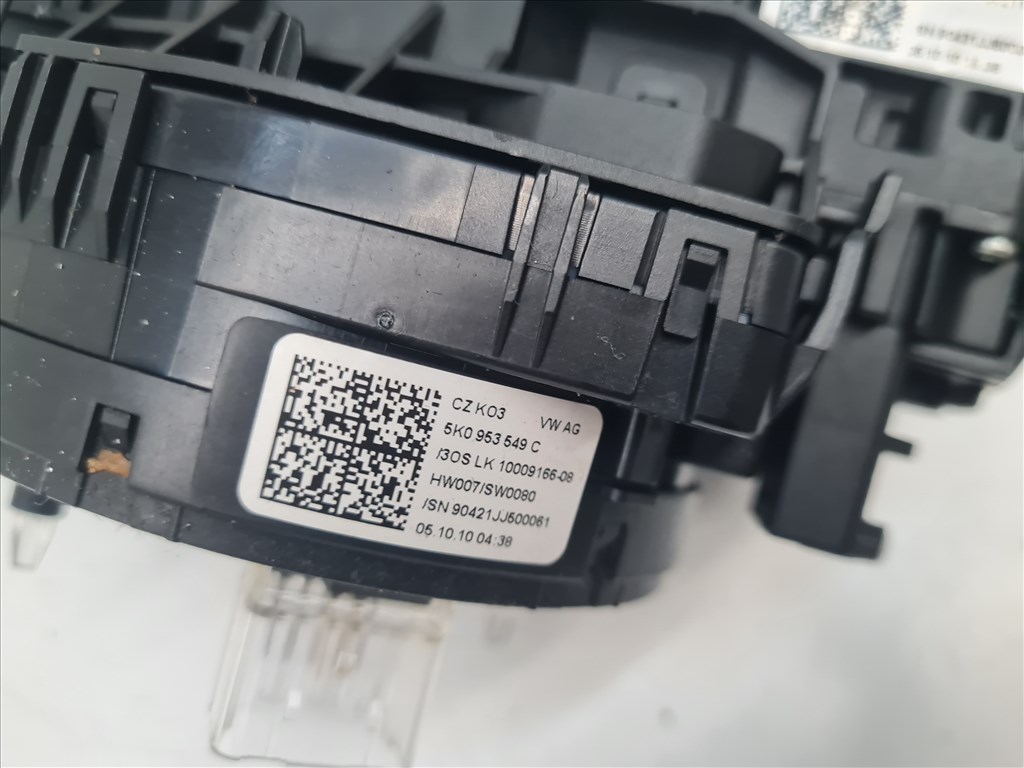 Volkswagen Golf VI tempomatos komplett kormánykapcsoló (27212) 5k0953513s 5k0953549c 8. kép