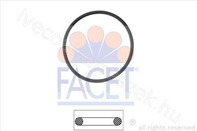 Termosztát ház O gyűrű 2.8 - DAILY - UT.14455281, FACET 7.9566 -  - FACET Utángyártott új 14455281