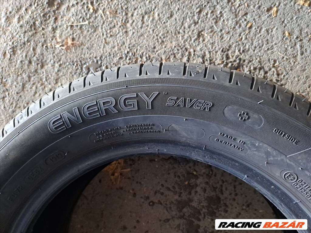 4db 205/60 R16 Michelin Energy Saver + Nyári gumi eladó!!! (DOT2019) ára 12500Ft/db : 6,5mm minta 5. kép